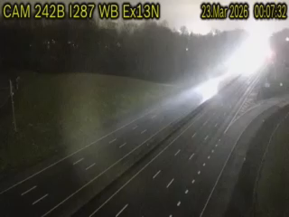 I-87 at Exit 13 SB MM 20.95 (B) live webcam
