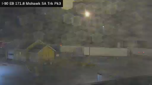 I-90 MP 171.80 EB Mohawk Service Area Truck Park 3 live webcam