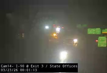 I-90 at Exit 3 (State Office Campus) live webcam