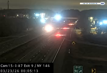 I-87 at Exit 9 NY 146 (Clifton Park) live webcam