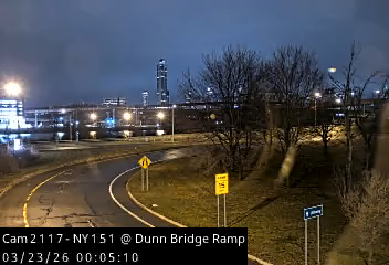 NY 151 (3rd Avenue) at Dunn Bridge Ramp live webcam