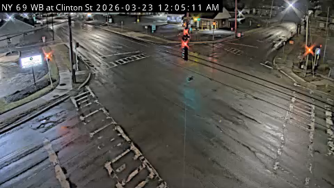 NY 69 WB at Clinton St live webcam