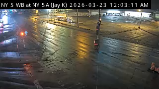 NY 5 WB at NY 5A (Jay K) live webcam