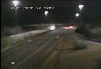 I-590 Northbound Ramp to I-490 Westbound live webcam