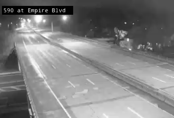 NY-590 Southbound at Empire Blvd live webcam