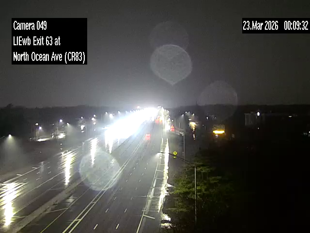 I-495 at North Ocean Ave (Exit 63) live webcam