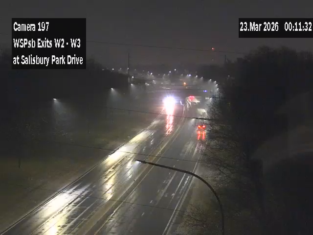 WSP Exits W02-W03 at Salisbury Park Drive live webcam