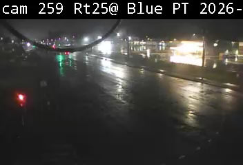 NY 25 Westbound at Blue Point Road live webcam