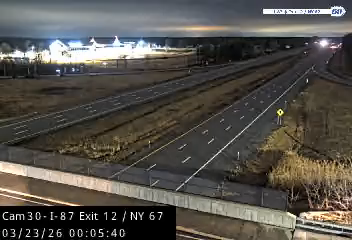 I-87 at Exit 12 live webcam