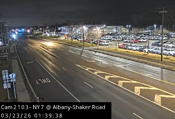NY 7 at Albany-Shaker Road live webcam