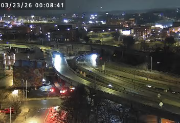 I-81 south of I-690 (State Office West) live webcam