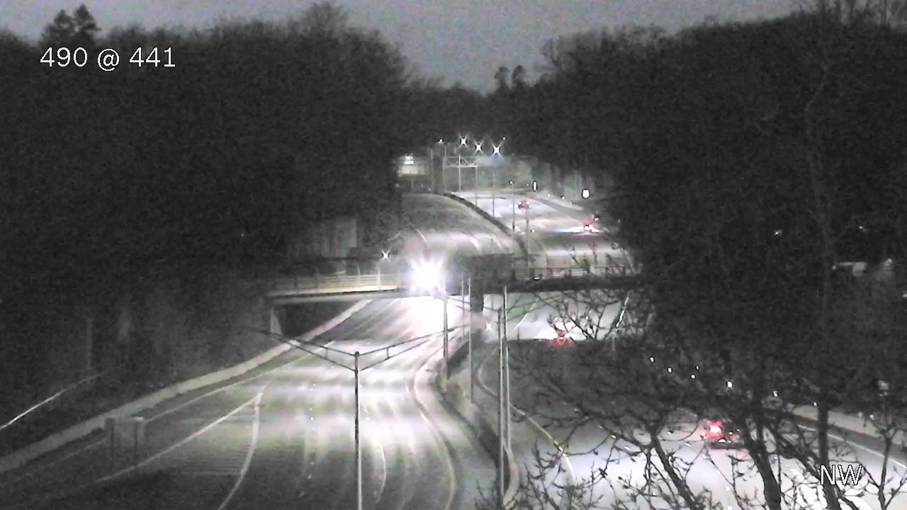 I-490 at NY 441 (Linden Ave) live webcam