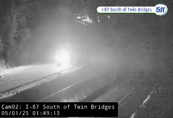 I-87 South of Mohawk Twin Bridges