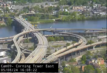 I-787 at NY Route 20 (Corning Tower East)