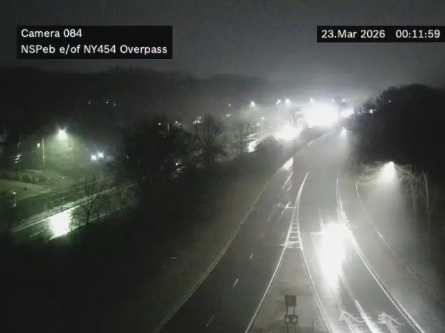 NSP Westbound west of NY 454 overpass live webcam