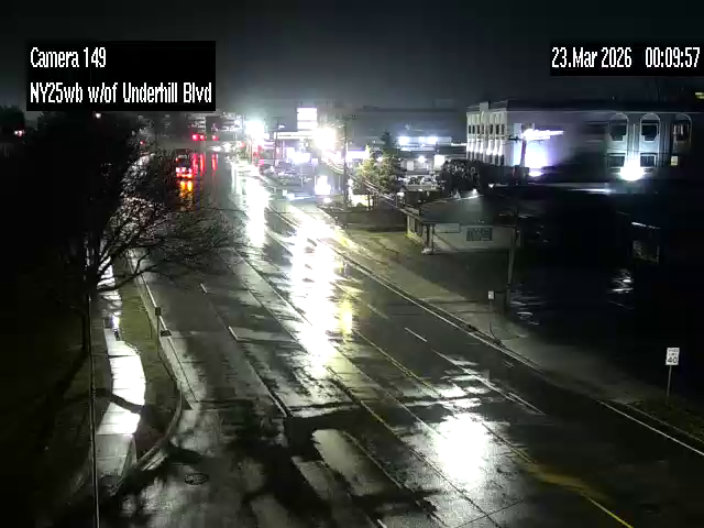 NY 25 at Underhill Blvd live webcam