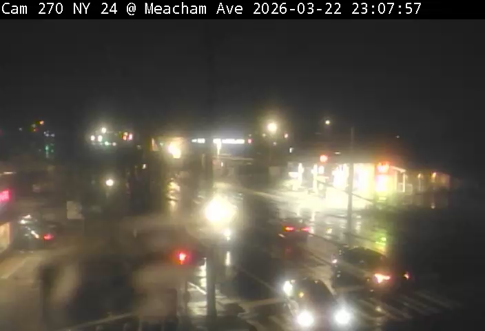 NY 24 Eastbound at Covert / Meacham Ave. live webcam