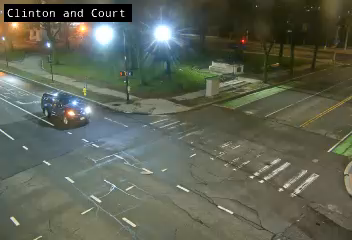Clinton Ave at Court St live webcam