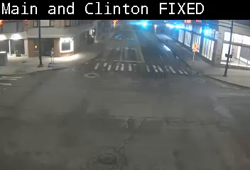 Main St at Clinton Ave -2 live webcam