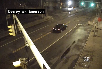 Dewey Ave at Emerson St live webcam