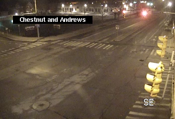 North Chestnut St at Andrews St & University Ave live webcam