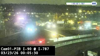 PIB I-90 @ I-787 live webcam