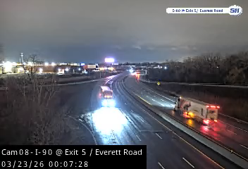 I-90 at Exit 5 (Everett Road) live webcam