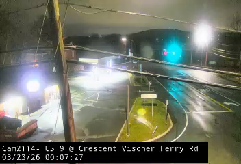US 9 at Crescent Vischer Ferry Road live webcam