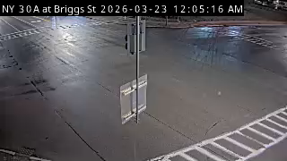 NY 30A NB at Briggs St live webcam