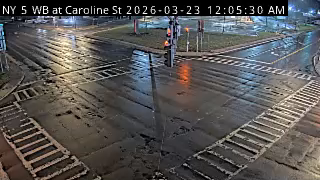 NY 5 WB at Caroline St live webcam