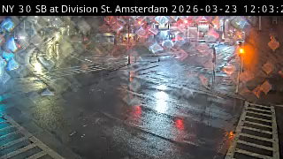 NY 30 SB at Division St live webcam
