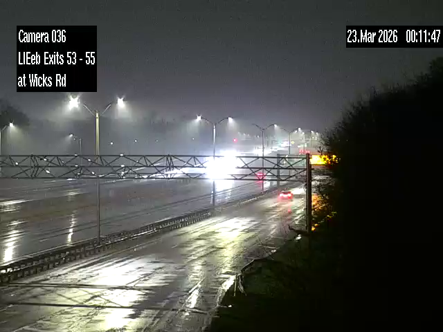 I-495 at Wicks Road Eastbound CD Rd live webcam