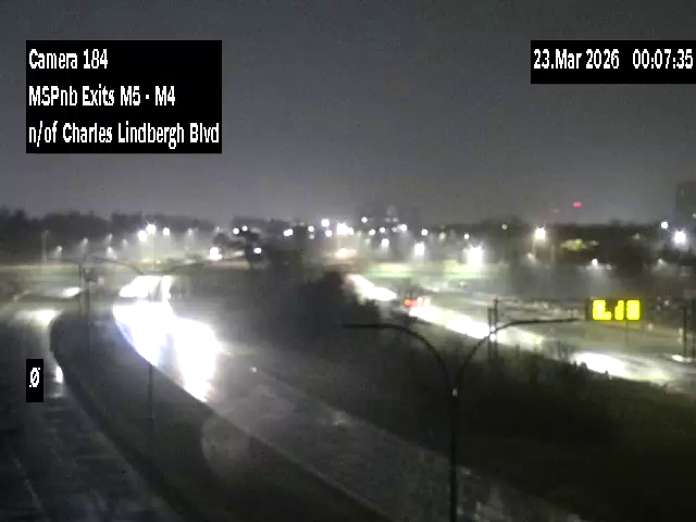 MSP between M5 and M4 (north of Charles Lindbergh Blvd) live webcam