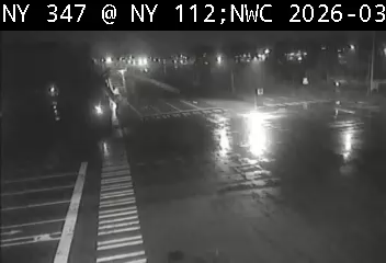 NY 347 at NY 112; Northwest live webcam