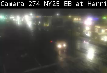 NY 25 Eastbound at Herricks Road live webcam