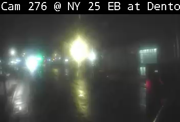 NY 25 Eastbound at Denton Ave. live webcam