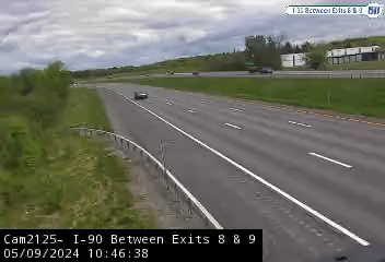 I-90 Between Exits 8 and 9
