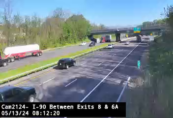 I-90 Between Exits 8 and 6A