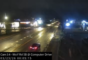 Wolf Rd SB at Computer Drive live webcam