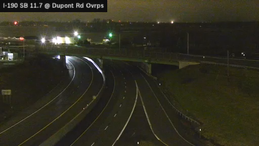 I-190 MP 11.7S at Dupont Road overpass live webcam